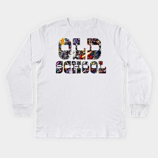 Old School Kids Long Sleeve T-Shirt